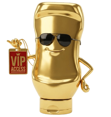 Gold Ketchup Mascot